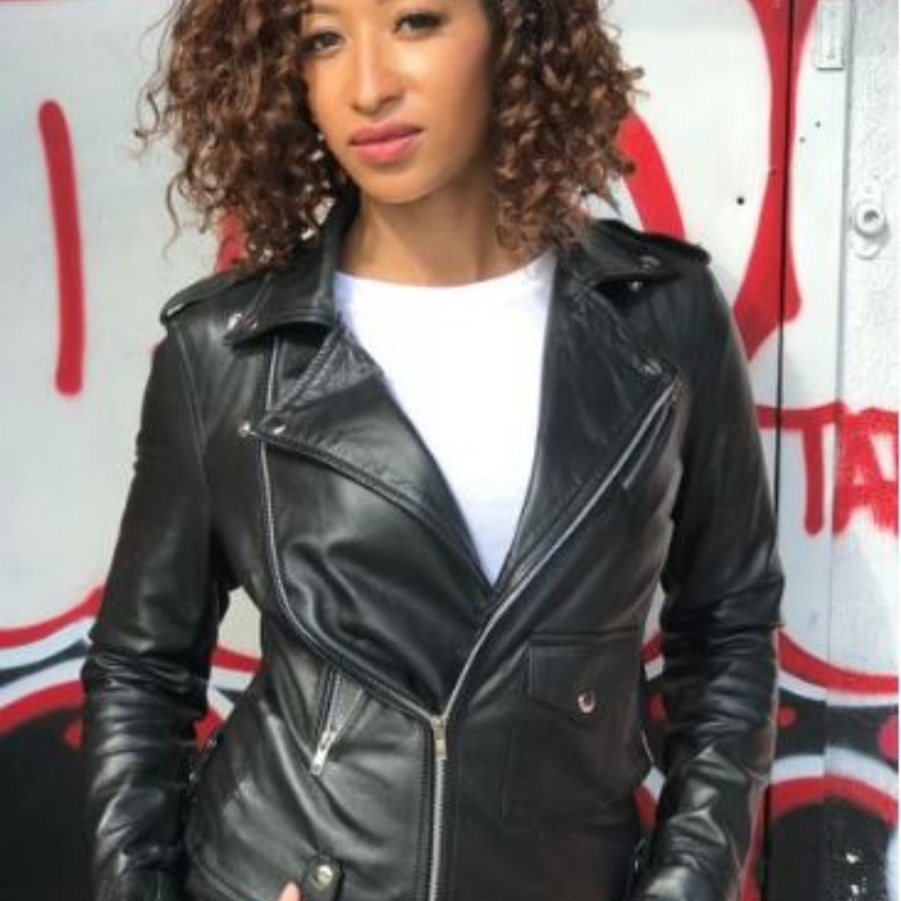 Leather Jacket (M-L) Lapel & Hyde